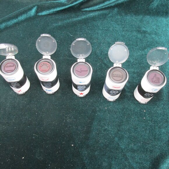 5 Rubber Custom Self-Inking Stamps, 2 designs on each stamper. - Picture 3 of 6